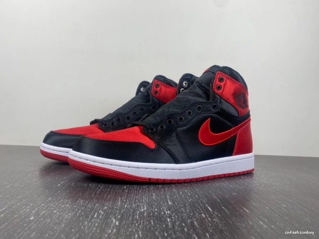 Jordan Bred Satin Air FD4810-061 High 1 OG WMNS 0822